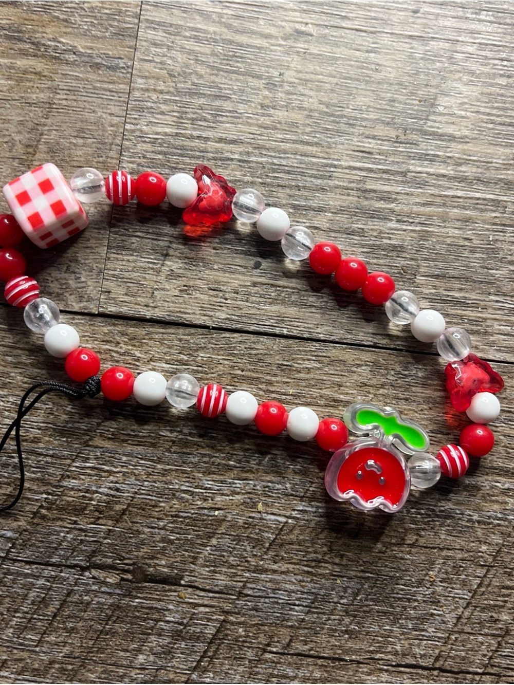 1. Cute Charm Phone Keychain Y2K Aesthetic Phone Charm Strap